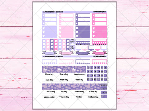 Printable amusement park planner stickers page 2